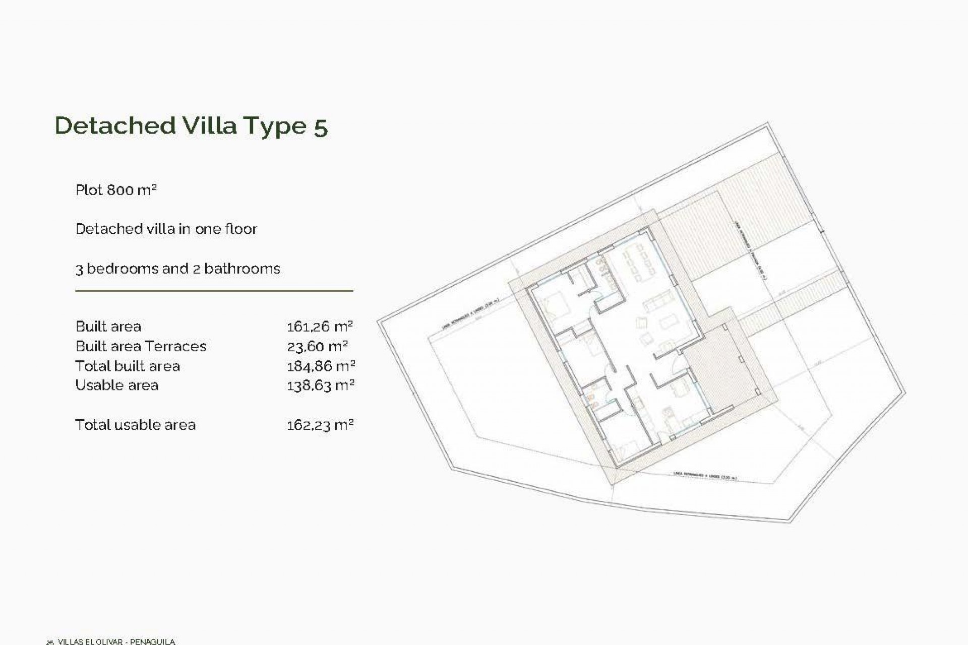 Nueva construcción  - Villa -
Penaguila - El Olivar