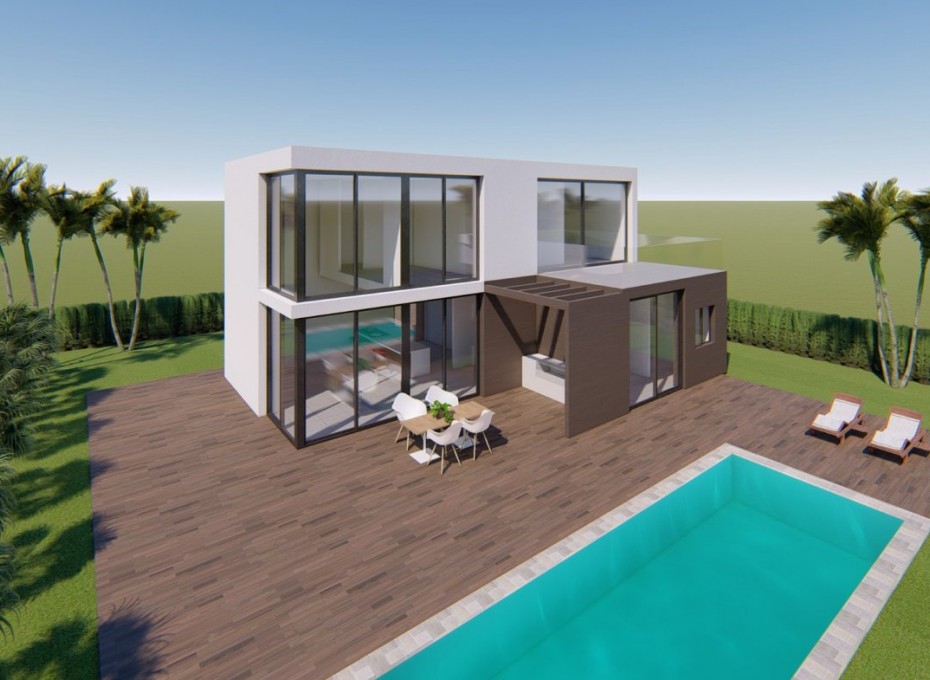 Nueva construcción  - Villa -
Polop - Alberca
