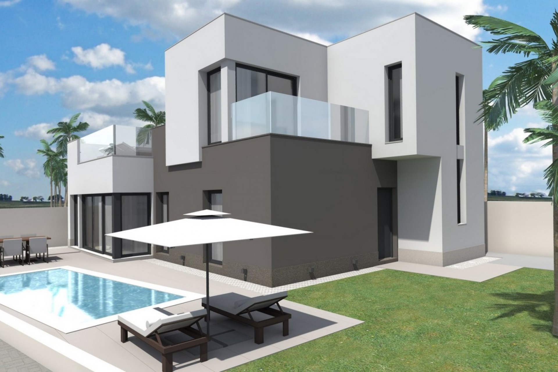 Nueva construcción  - Villa -
Torrevieja - Aguas nuevas 1