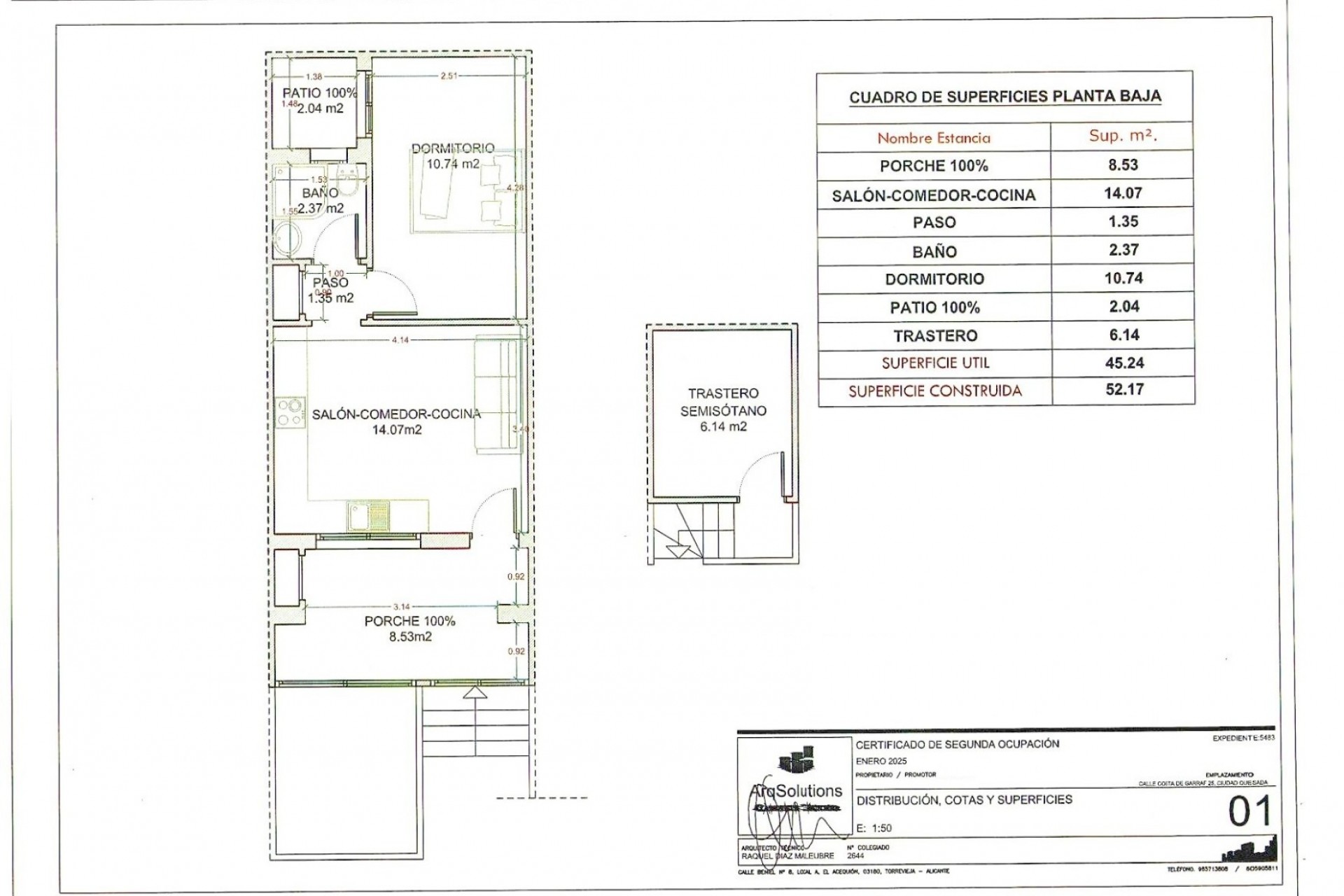 Resale - Townhouse -
Ciudad Quesada