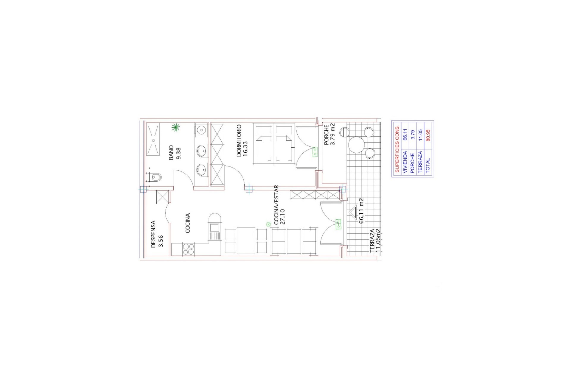 Reventa - Piso -
Benissa - Parques Casablanca