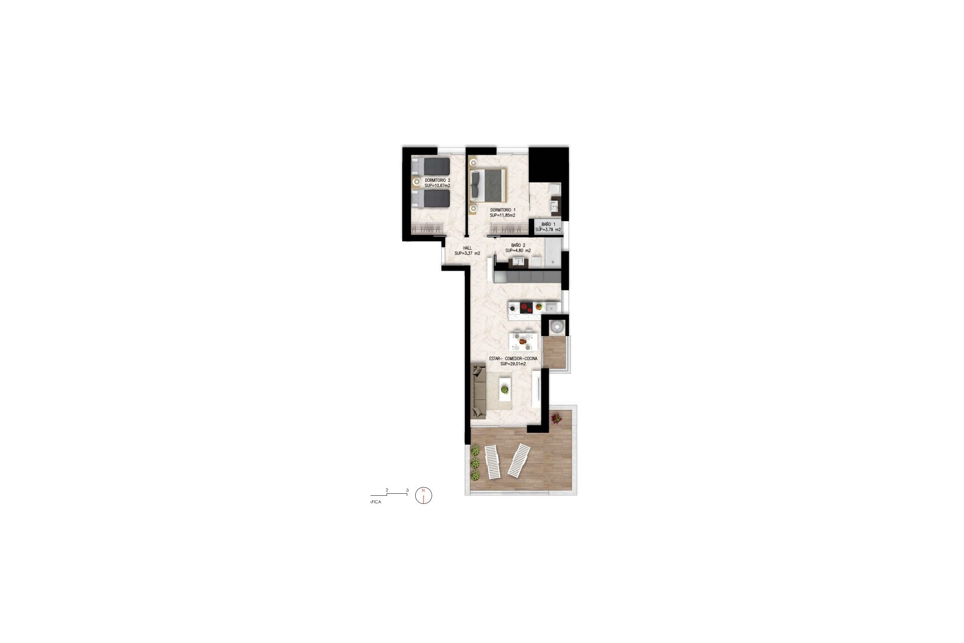Reventa - Piso -
Orihuela - Orihuela Costa