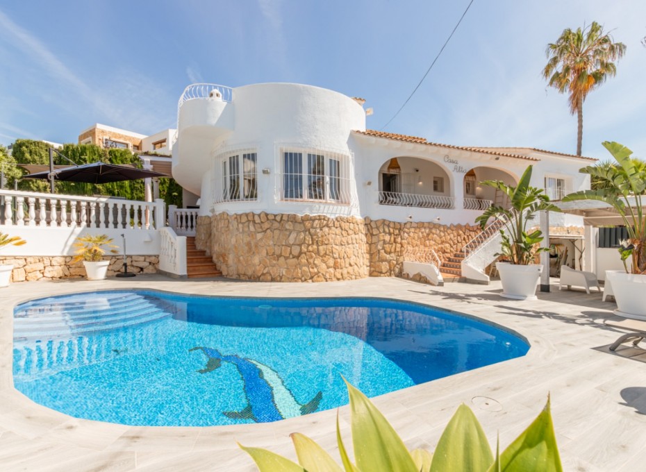 Revente - Villa -
Moraira - El Tesoro