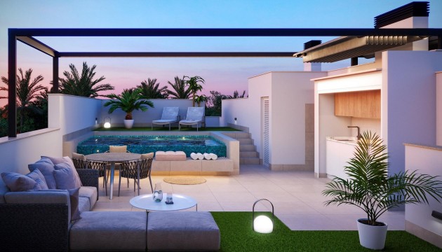 Top Floor Bungalow - Nieuwbouw Woningen - Pilar de la Horadada - Pilar de la Horadada